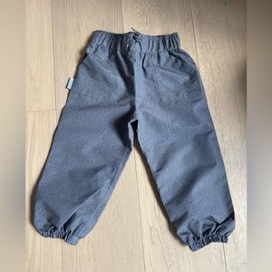 New Jan and Jul waterproof rain pants 2T grey unisex
